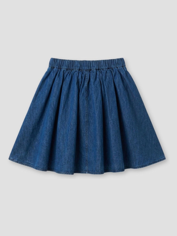 Angel & Rocket Blue Annie Denim Bow Skirt - Image 7 of 7 Angel & Rocket Blue Annie Denim Bow Skirt - Image 7 of 7