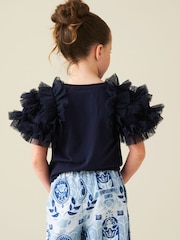 Angel & Rocket Kendra Ruffle Sleeve T-Shirt - 圖片 3/6