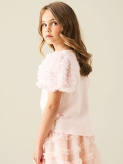 تيشرت بأكمام كشكش تشكيلة Florrie من Angel & Rocket - صورة 2 من 4