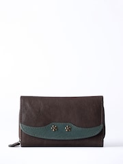 Marrón - Lakeland Leather Hartsop Flapover Purse - Imagen 1 de 2