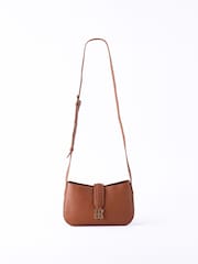 Lakeland Leather Brown Dalston Cross-Body Bag - Image 5 of 7