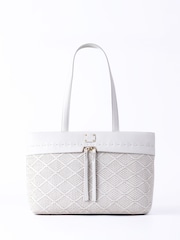 Lakeland Leather White Wasdale Tote Bag - Image 1 of 6
