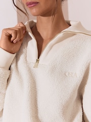 OSIA Borg Zip Through 3/4 Fleece - Bild 2 von 8