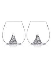Jeray Set of 2 Clear Mountain In A Glass 500ml - Image 2 of 4