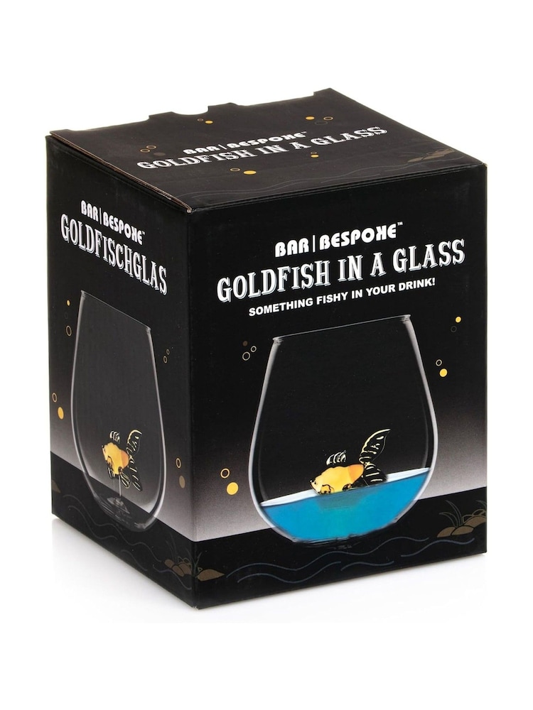 Jeray Set of 2 Clear Goldfish In A Glass 500ml - Image 4 of 4 Jeray Set of 2 Clear Goldfish In A Glass 500ml - Image 4 of 4