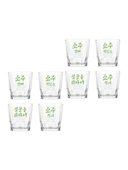 Jeray Set of 8 Clear Final Touch Soju Glasses 60ml - Image 2 of 5