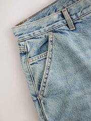 Bleach Blue Baggy Fit EDIT Carpenter Jeans - Image 10 of 11