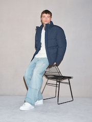 Bleach Blue Baggy Fit EDIT Carpenter Jeans - Image 4 of 11
