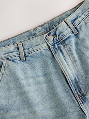 Bleach Blue Baggy Fit EDIT Carpenter Jeans - Image 9 of 11