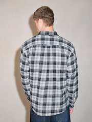 Մոնոխրոմ - Edit Long Sleeve Check Badge Shirt - Պատկեր 4 6-ից