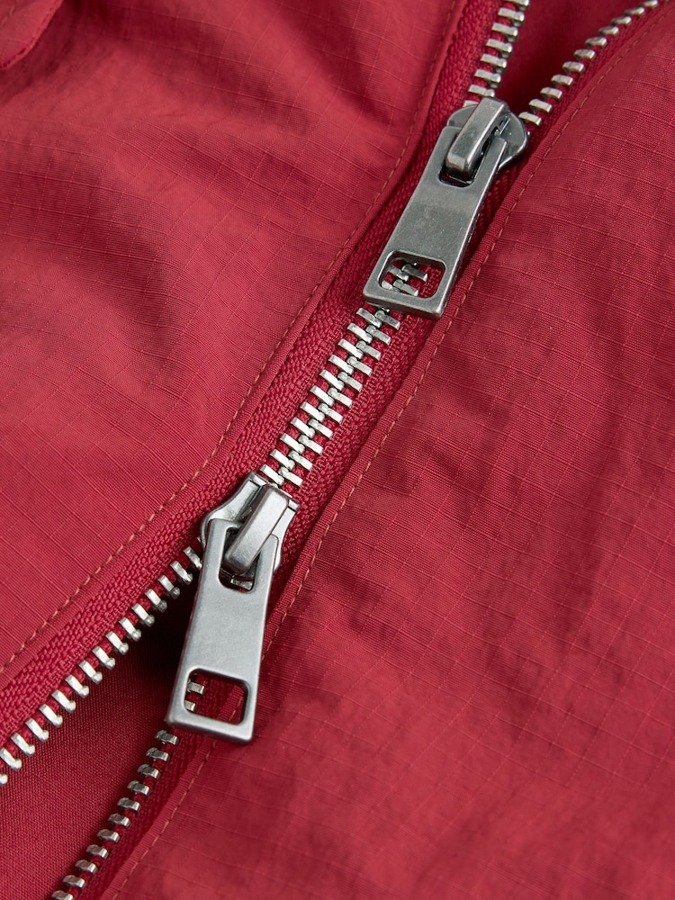 Red EDIT Collared Twin Pocket Jacket - Image 12 of 12