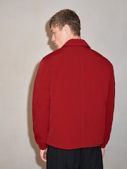 Red EDIT Collared Twin Pocket Jacket - Image 3 of 12
