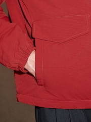 Red EDIT Collared Twin Pocket Jacket - Image 4 of 12