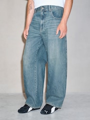 Light Blue EDIT Ultra Baggy Jeans - Image 3 of 6