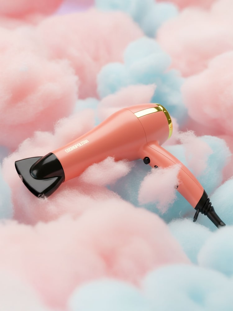 Cosmopolitan Pink Cotton Candy Foldable Hairdryer - Image 1 of 4