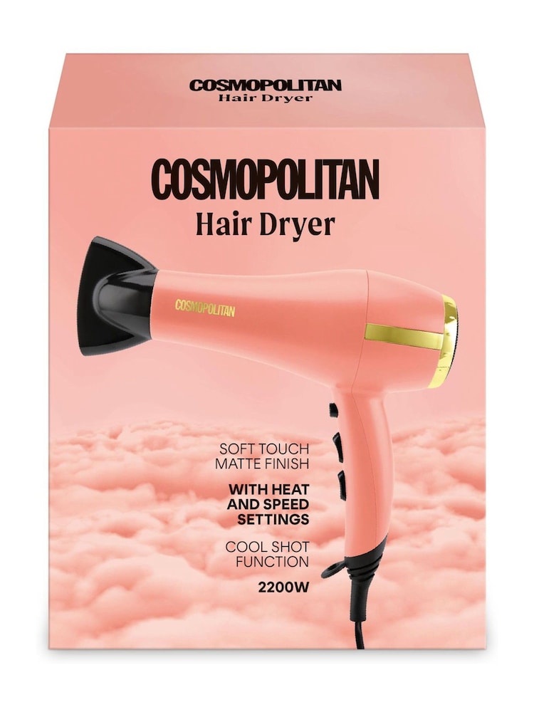 Cosmopolitan Pink Cotton Candy Foldable Hairdryer - Image 2 of 4