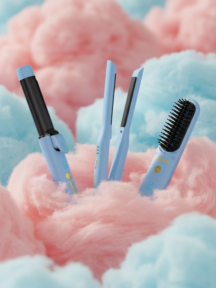 Cosmopolitan Blue Cotton Candy Rechargeable Hair Curler - Image 4 of 4