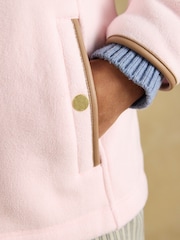 Hellpink - Joules Heritage Polarfleecejacke mit Reißverschluss - Bild 3 von 9