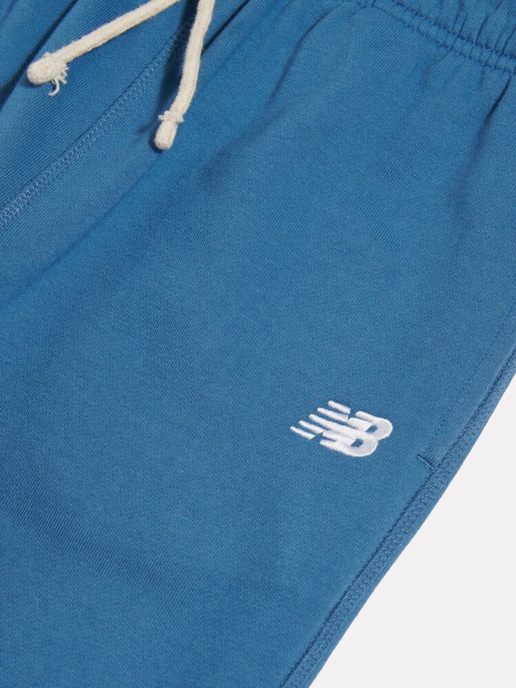New Balance Blue French Terry Small Logo Joggers - Image 8 of 8 New Balance Blue French Terry Small Logo Joggers - Image 8 of 8
