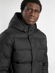 Calvin Klein Golf Black Vanta Hooded Puffa Jacket - Image 3 of 10