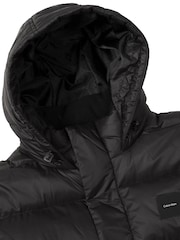Calvin Klein Golf Black Vanta Hooded Puffa Jacket - Image 7 of 10