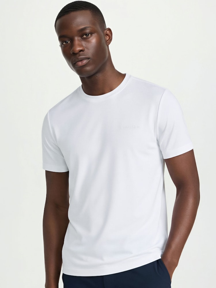 Λευκό - Calvin Klein Golf Urban Tech T-Shirt - Εικόνα 1 του 7