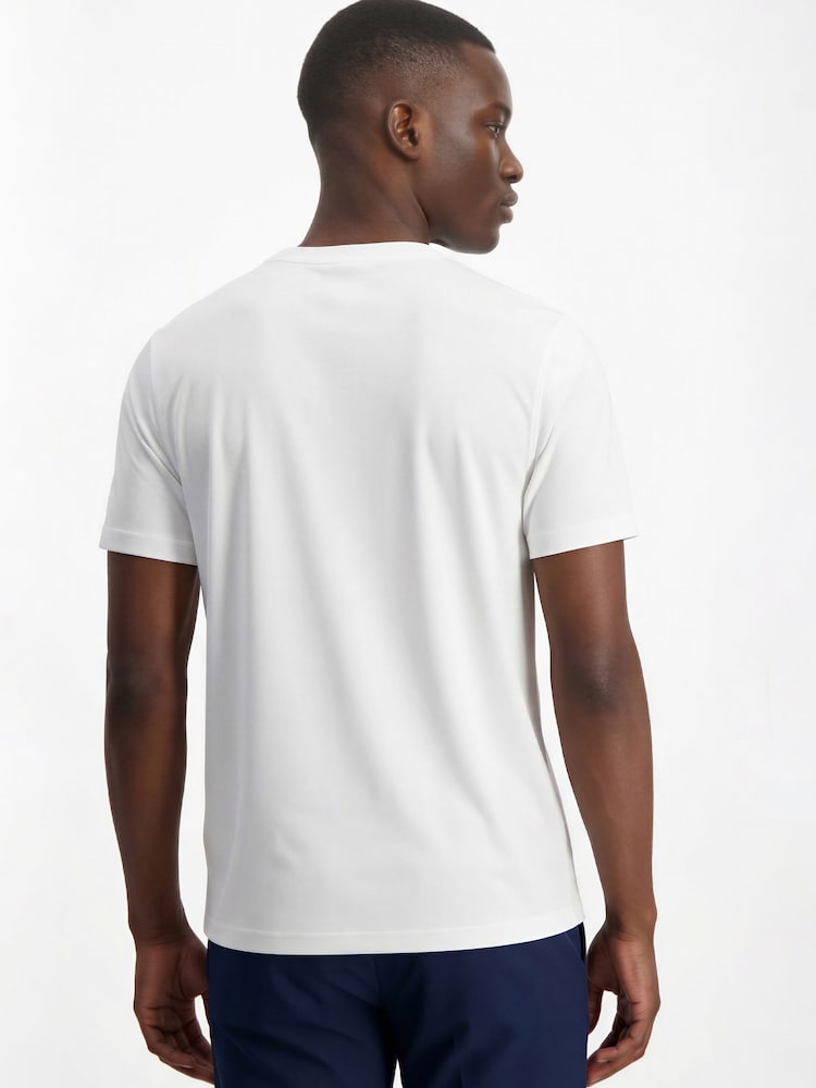 Λευκό - Calvin Klein Golf Urban Tech T-Shirt - Εικόνα 2 του 7