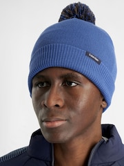 Calvin Klein Golf Blue Linden Bobble Beanie - Image 2 of 7