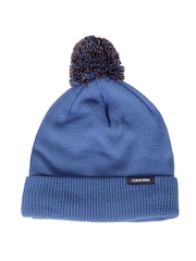 Calvin Klein Golf Blue Linden Bobble Beanie - Image 3 of 7