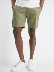Berde - Calvin Klein Golf Vacation Chino Shorts - Larawan 1 ng 8