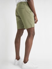 Berde - Calvin Klein Golf Vacation Chino Shorts - Larawan 2 ng 8