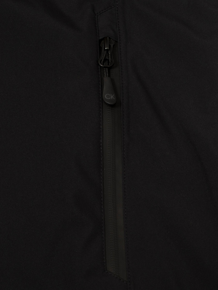 Calvin Klein Golf Black Feather Dry 15K Hooded Waterproof Jacket - Image 11 of 11 Calvin Klein Golf Black Feather Dry 15K Hooded Waterproof Jacket - Image 11 of 11
