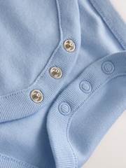 Pale Blue Cloud - حزمة من 5 لباس قطعة واحدة للبيبي بكم قصير - صورة 11 من 11