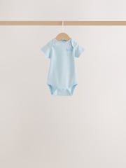 Pale Blue Cloud - حزمة من 5 لباس قطعة واحدة للبيبي بكم قصير - صورة 3 من 11