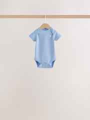 Pale Blue Cloud - حزمة من 5 لباس قطعة واحدة للبيبي بكم قصير - صورة 4 من 11