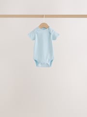 Pale Blue Cloud - حزمة من 5 لباس قطعة واحدة للبيبي بكم قصير - صورة 6 من 11