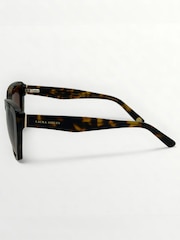 Hnědá - Laura Ashley New Geometric Sunglasses - Obrázek 4 z 5
