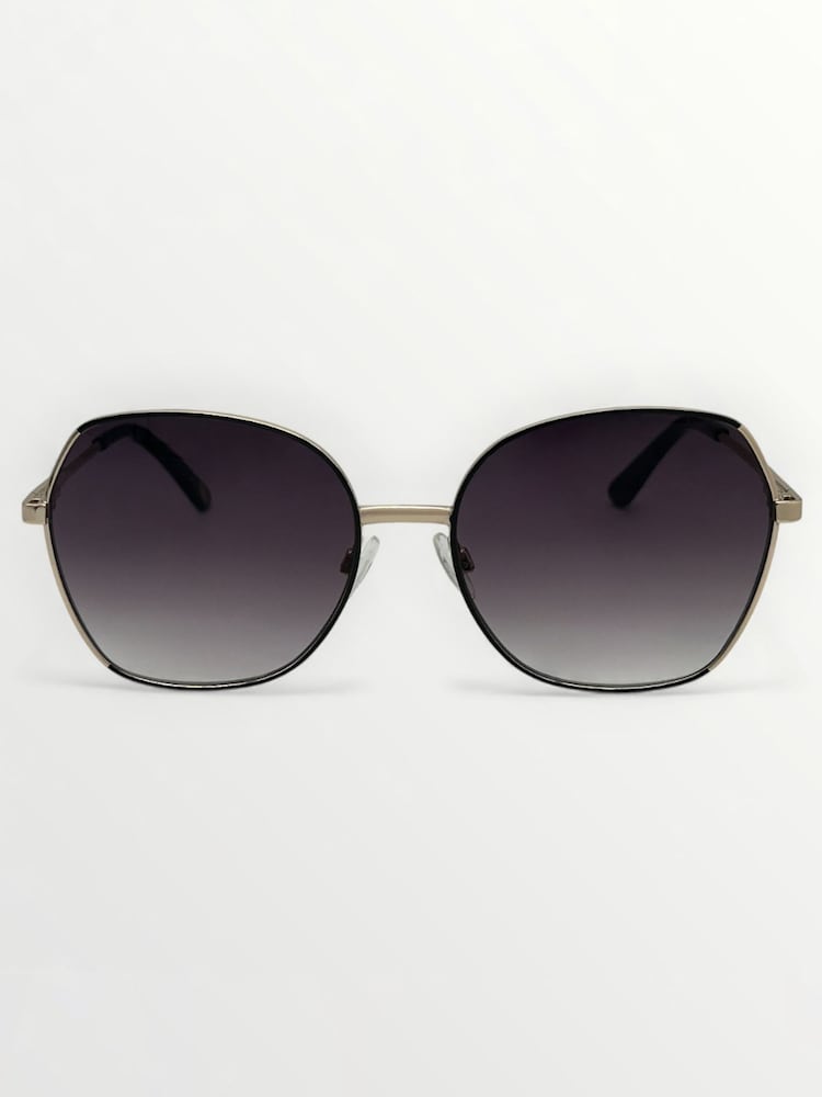 Zlatá - Laura Ashley Oval Sunglasses - Obrázek 2 z 5