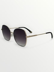 Zlatá - Laura Ashley Oval Sunglasses - Obrázek 3 z 5