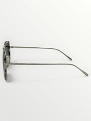 Laura Ashley Pink Square Sunglasses - Image 3 of 5