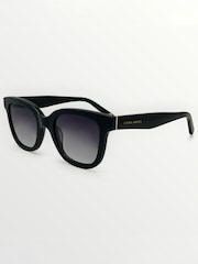 Laura Ashley Black Round Sunglasses - Image 3 of 5