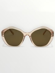 Přírodní - Laura Ashley New Geometric Sunglasses - Obrázek 2 z 5