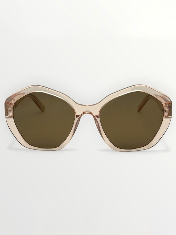 Přírodní - Laura Ashley New Geometric Sunglasses - Obrázek 2 z 5