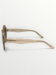 Přírodní - Laura Ashley New Geometric Sunglasses - Obrázek 4 z 5