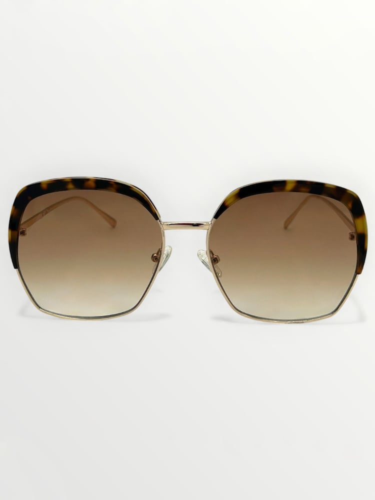 Zlatá - Laura Ashley New Geometric Sunglasses - Obrázek 2 z 5