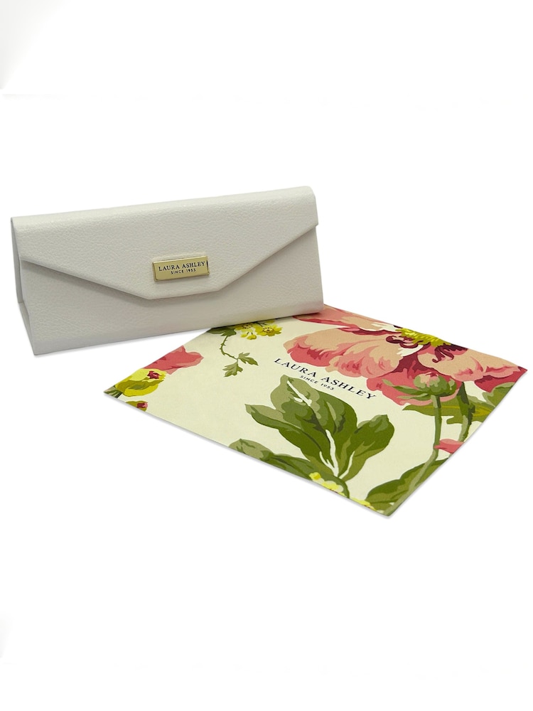 Hnědá - Laura Ashley Oversized Square Sunglasses - Obrázek 5 z 5