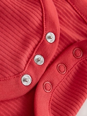 Red Little Pud - Christmas Long Sleeve Baby Bodysuit - 圖片 4，共 4