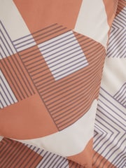 Mapoesie Light Pink Stella Cotton Square Pillowcase - Image 2 of 2