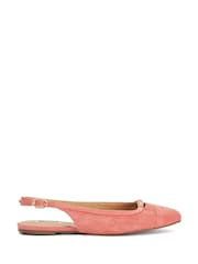 Dune London Hanna Ballet Suede Pumps - Image 1 of 5
