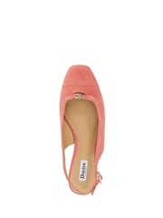 Dune London Hanna Ballet Suede Pumps - Image 4 of 5